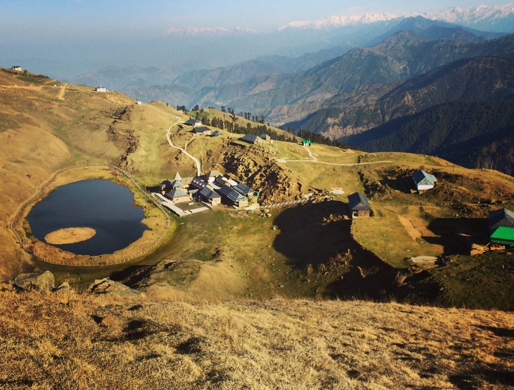 Prashar Lake from the Top