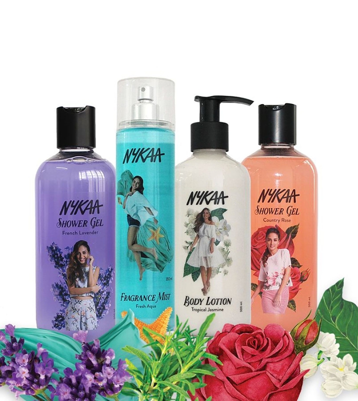 Nykaa Bath and Body Range